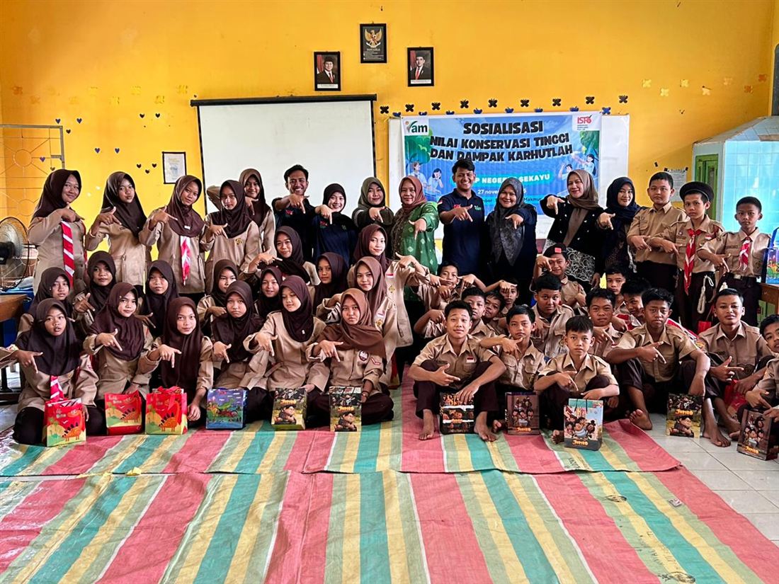 Sosialisasi Nilai Konservasi Tinggi (NKT) ke masyarakat