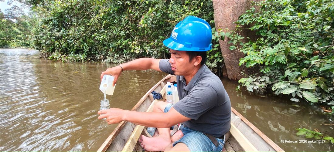 Uji sampel kualitas air